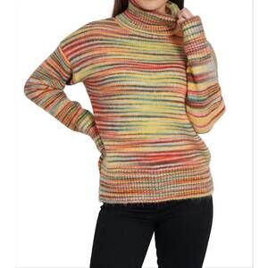 NEW LOVE TOKEN sharon turtleneck sweater in orange